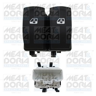 Switch, window regulator